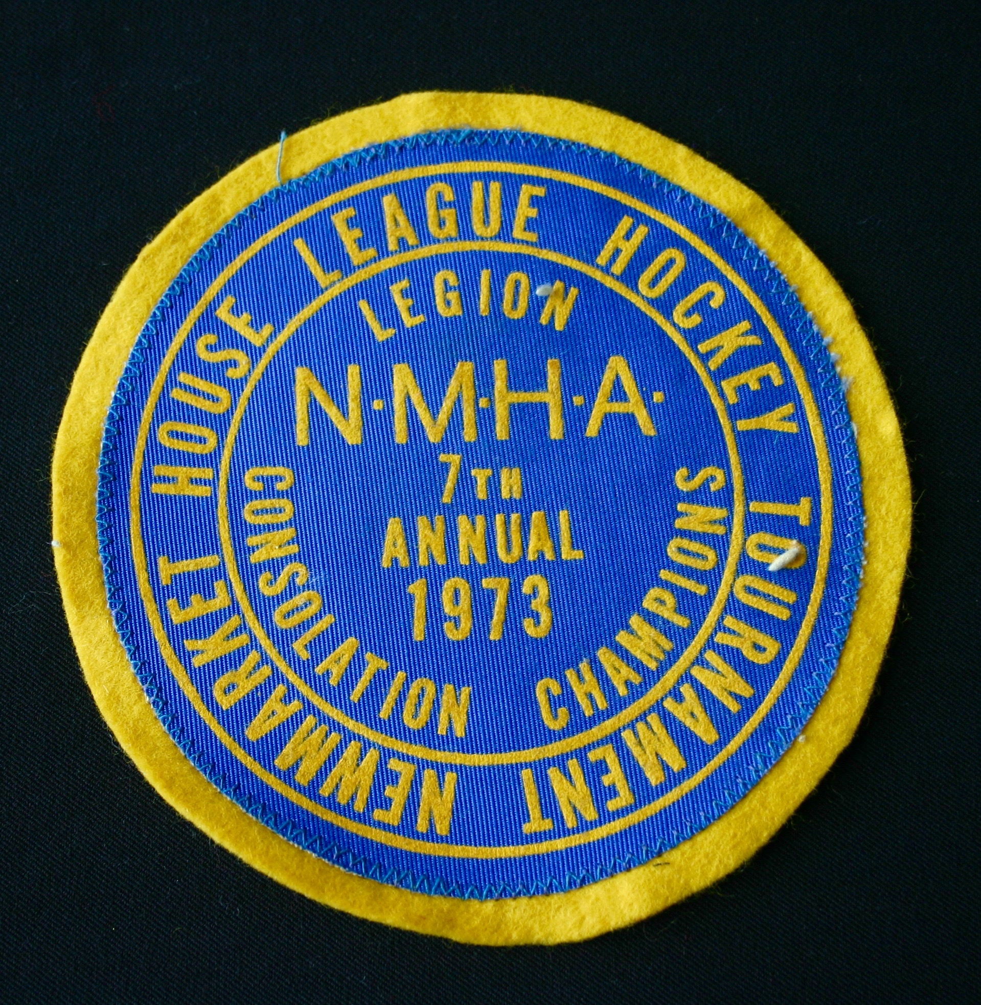 1973 CCHL crest Newmarket Consolation Champs