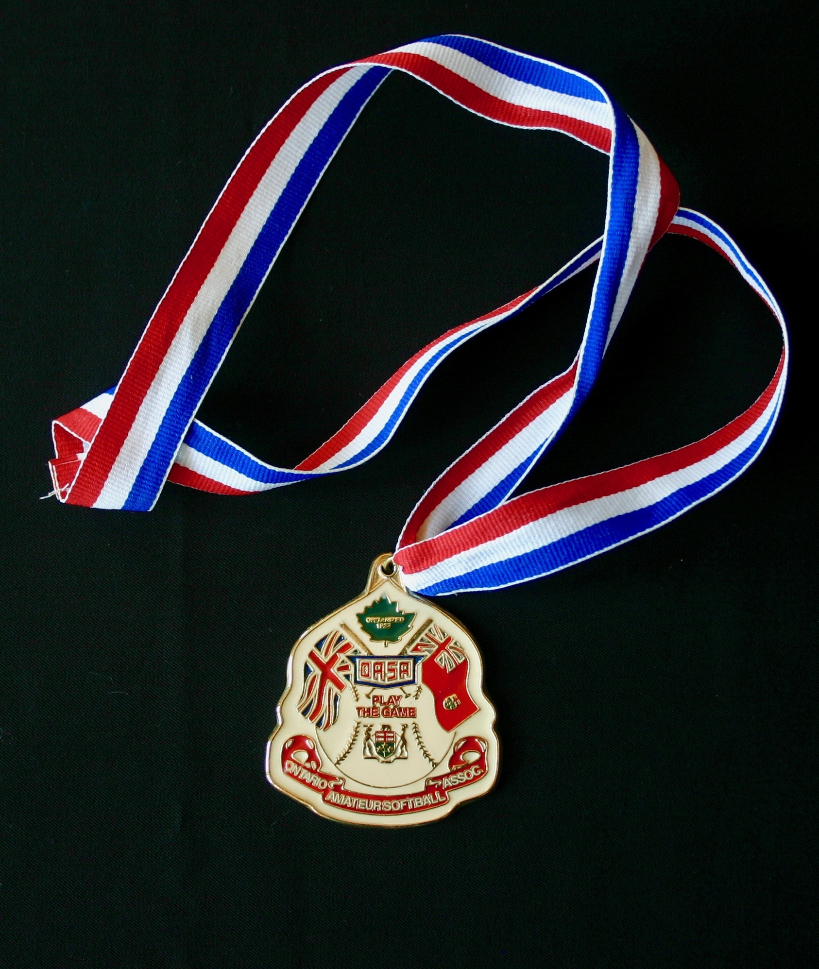 1996 Cold Springs Cats master champion medallion