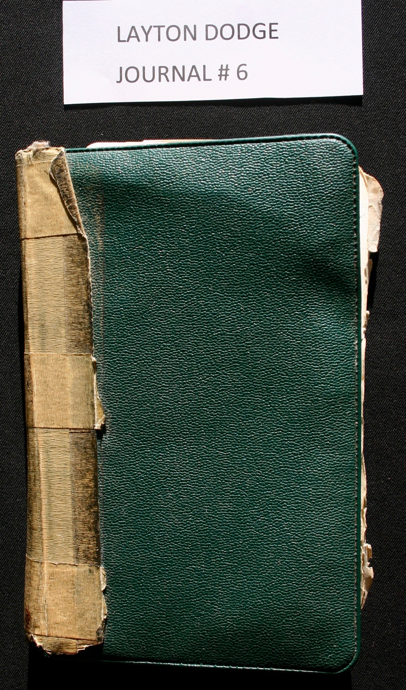 1973-74 Layton Dodge journal #6 everyday notes