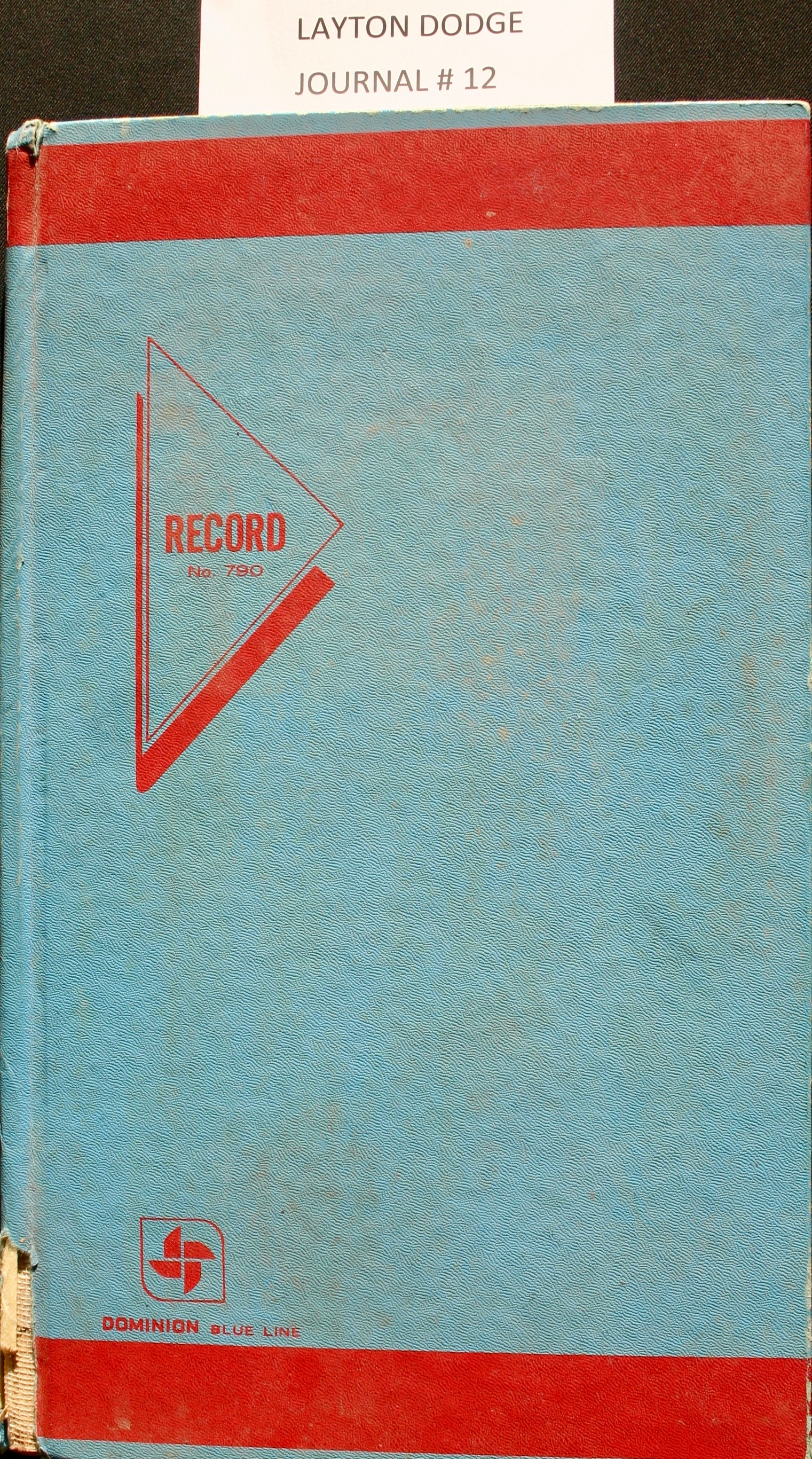 1968-69 Layton Dodge scorebook#12 hockey leagues