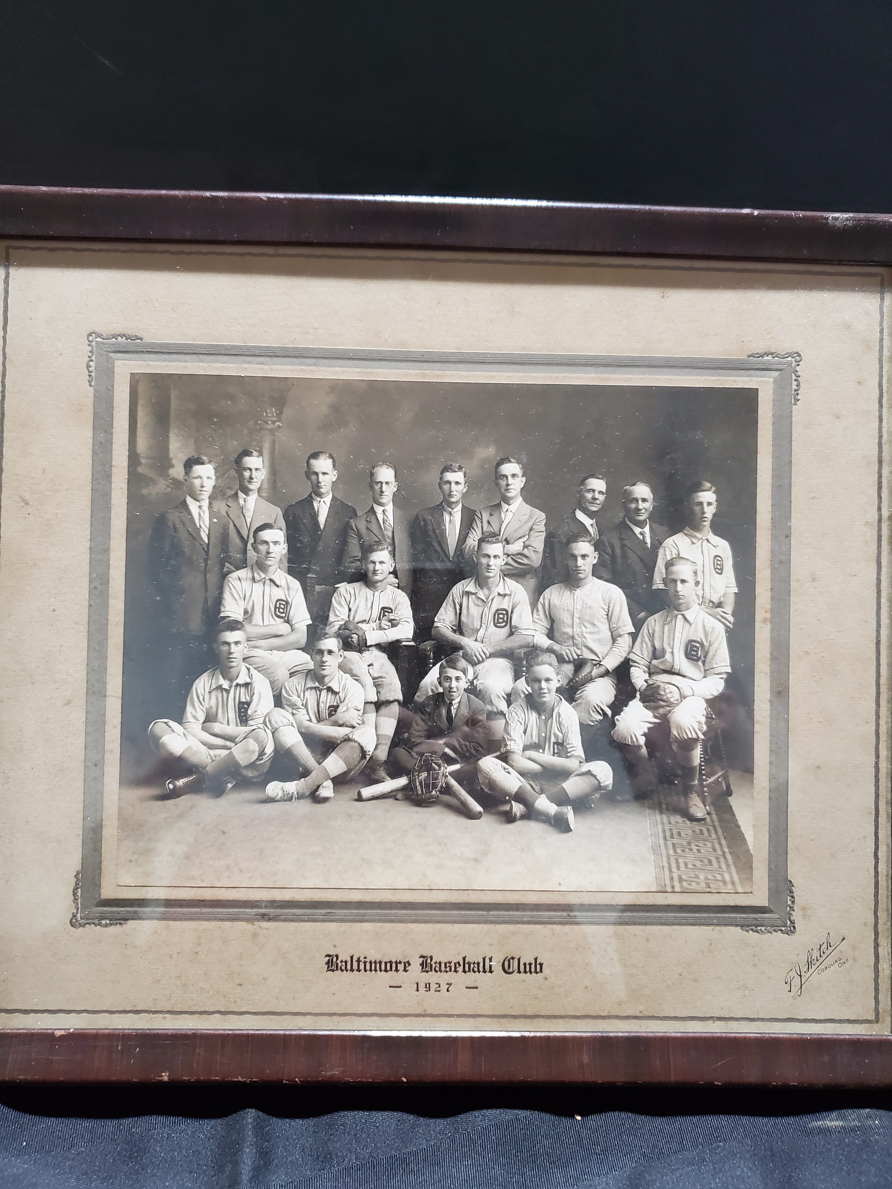 1927 Baltimore Baseball Club photo