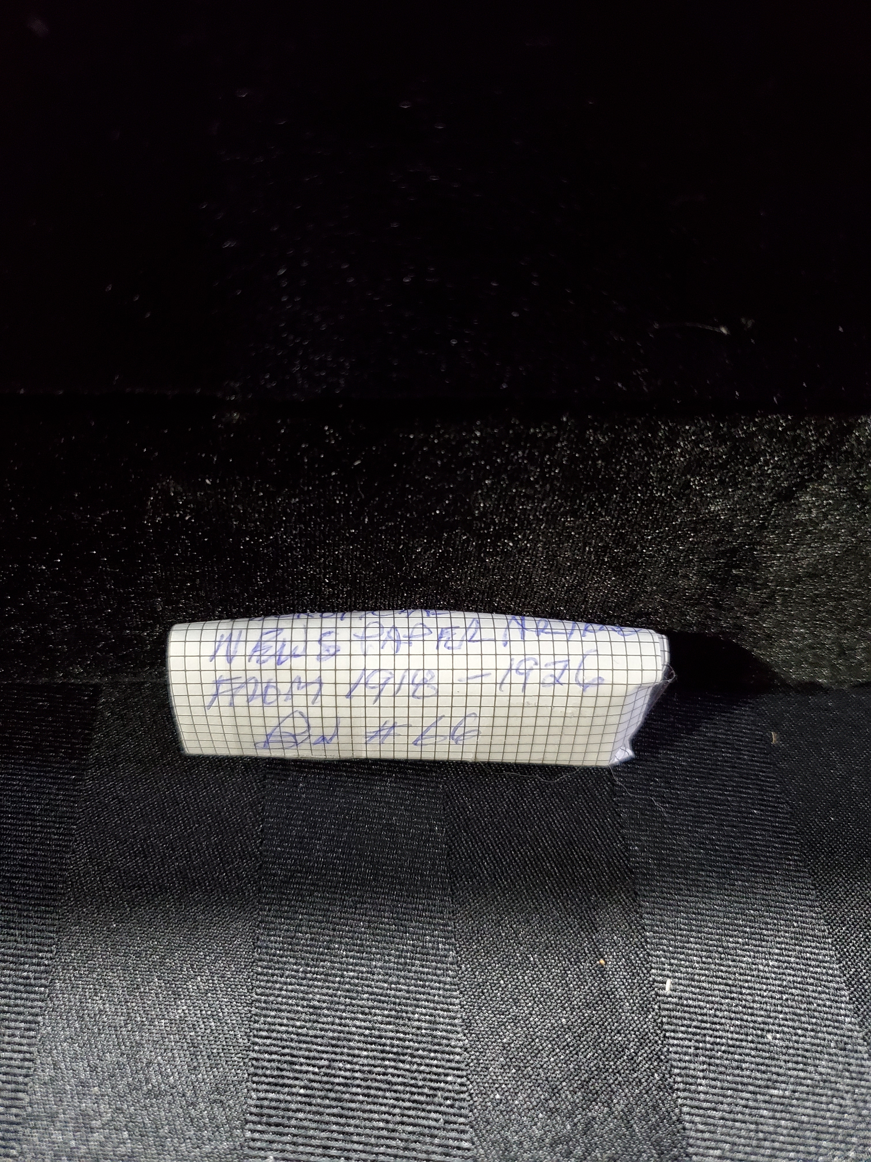 1918-1926 newspaper stories copied to microfiche