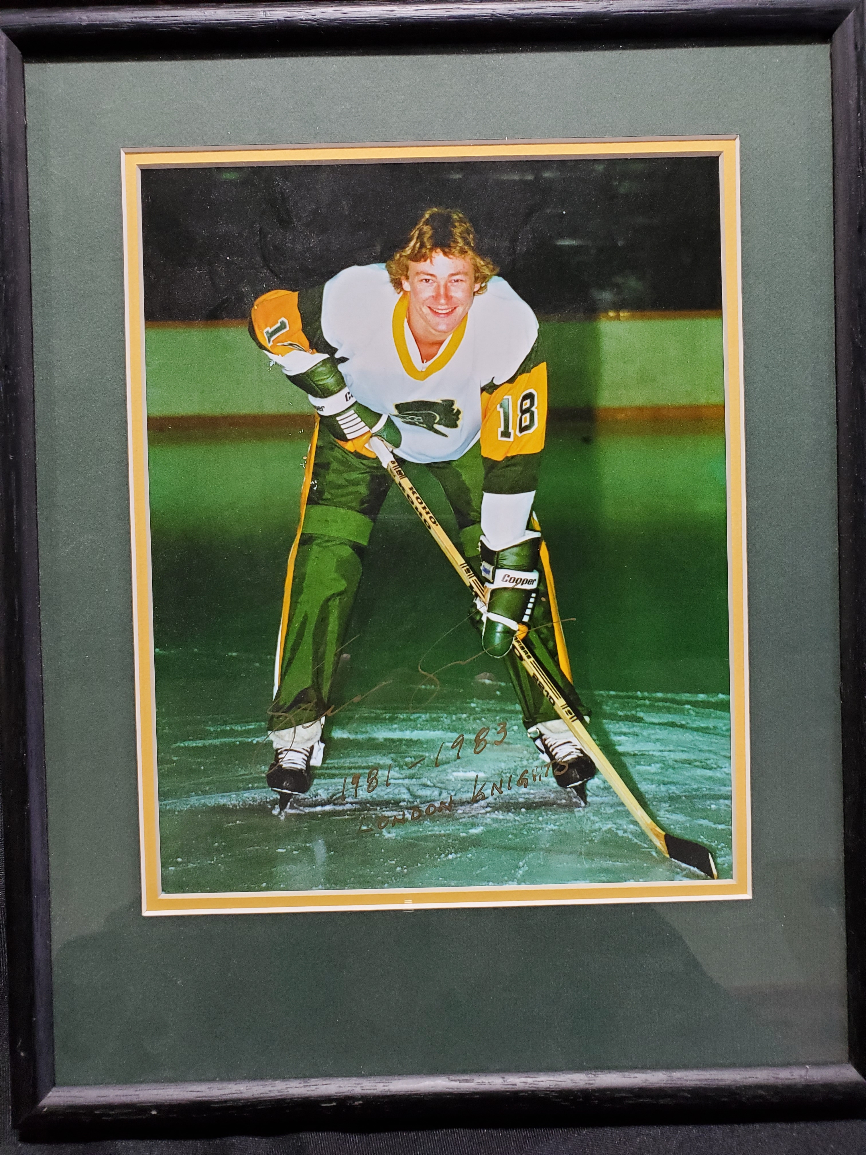 1981 Steve Smith photo in London Knight uniform