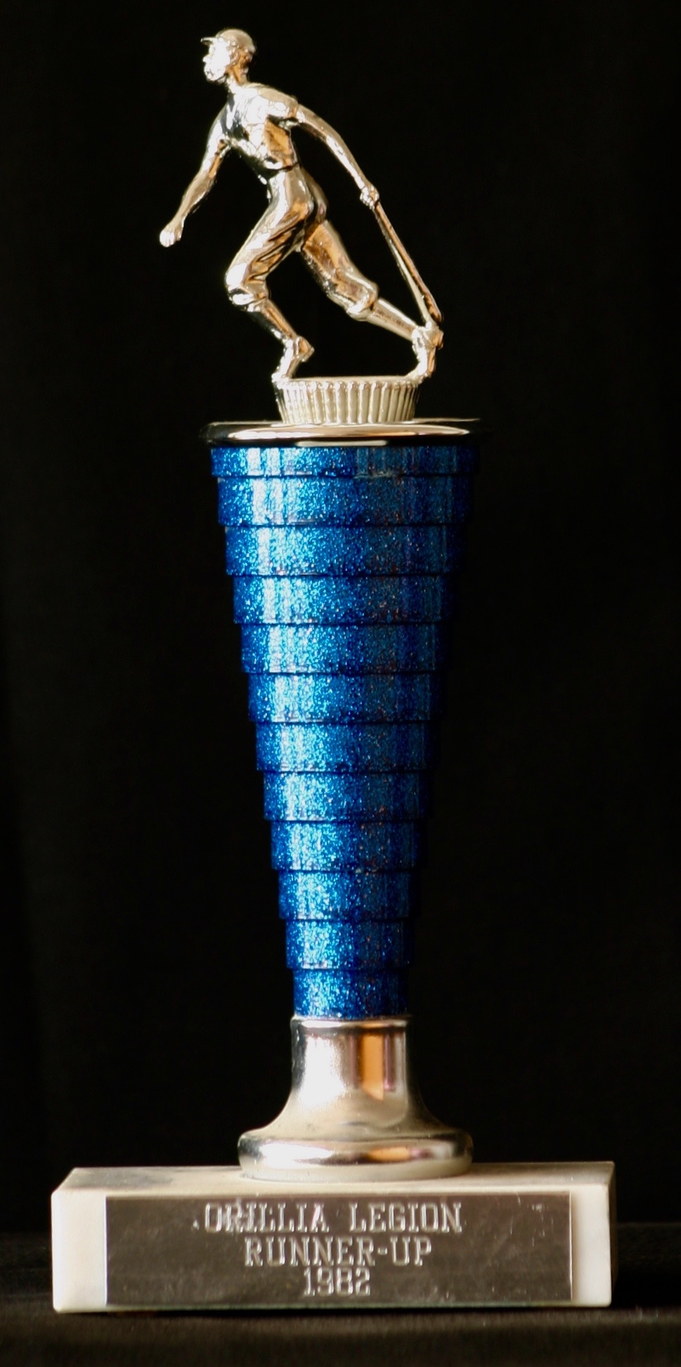 1982 Cobourg Legion Baseball trophy Runner Up