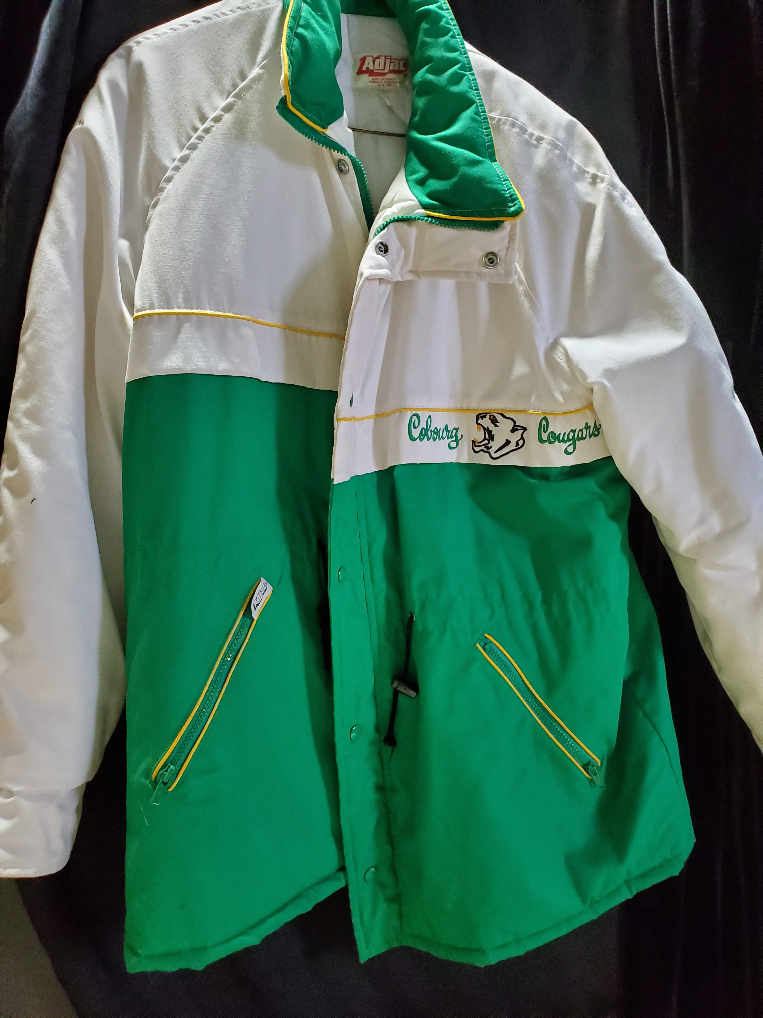 Cobourg Cougar nylon quilted jacket