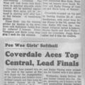 1964 Coverdale Aces 1964 Coverdale Aces