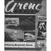 1953 program-Cobourg Comets vs Lakefield Indians