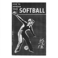 1963 Program "How to improve your softball"