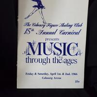 1966 Cobourg Figure Skating Club Carnival program