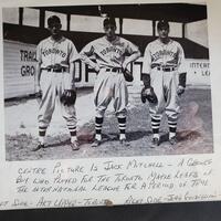 1937 Jack Mitchell photo w-2 other baseball player