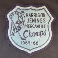 1966 Neil Cane crest 'Harrison Jenings Mercantile Champs 1965-66'