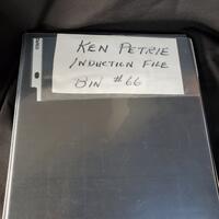 2020 Ken Petrie Induction Submission binder