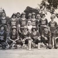 1981 Cobourg Legion Br 133 Bantam fastball team photo