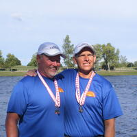 2011 nationals masters silver K2 - Jeremy Fowlie, Norm Clapp
