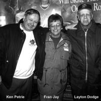 1996 CCHL photo Ken Petrie, Fran Jay, Layton Dodge