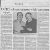 2000 Cobourg Community Hockey League annual awards