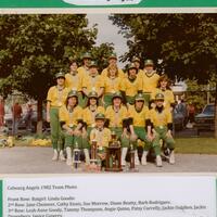 1982 Cobourg Angels Women's Fastball Team photos
