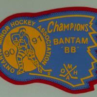 90-91 Ontario Bantam Champions crest