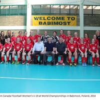 2014 Team Canada Floorball U-19 at Poland Worlds