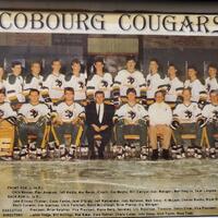 1988 Cobourg Cougars hockey team photo- Junior C