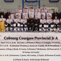 2005 Cobourg Cougars hockey team photo- Junior A