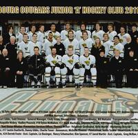 2012 Cobourg Cougars hockey team photo- Junior A