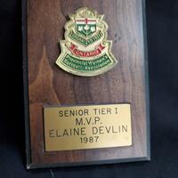 Elaine Devlin Plaque