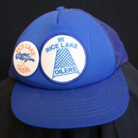1985 Rice Lake Oilers Oldtimers Hockey hat