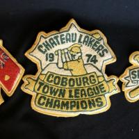 1974 Cobourg Men's softball champs crests