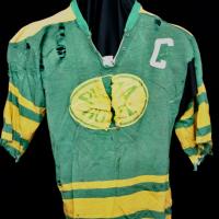 1973-74 Cobourg Mercantile hockey jersey Plaza