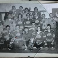 1973-74 Cobourg Mercantile hockey team photo