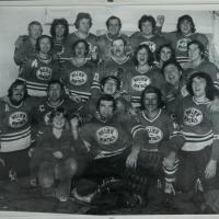 1976-77 Cobourg Mercantile hockey team photo