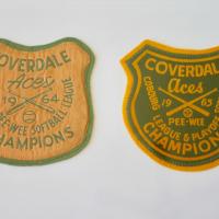 1964 & 1965 Coverdale Aces PeeWee crests