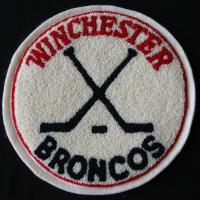 Winchester Broncos round cheniel crest