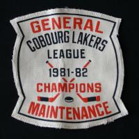 1982 General Maintenance Broncos hockey crest