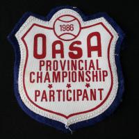 1986 Cobourg Legion Minor Softball OASA crest