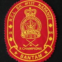 1984 CCHL Bantam crest from Napanee tournament