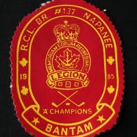 1985 CCHL Bantam crest Napanee Legion Tourney