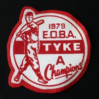 1979 Cobourg Baseball crest Tyke A Champions