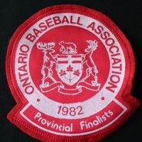 1982 Cobourg Baseball crest Provincial Finalists