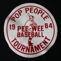 1984 Cobourg Baseball crest PeeWee Tourney