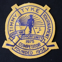 1975 Cobourg Baseball crest Timmy Tyke Tourney