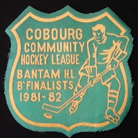 1982 CCHL crest Bantam H.L. Finalists