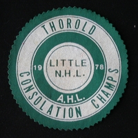 1978 CCHL crest Thorold Consolation Champs