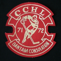 1972 CCHL crest Bantam Consolation