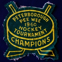 1960 CCHL crest PeeWee champs Peterborough