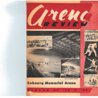 1953 program - Cobourg Comets vs Port Hope
