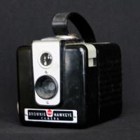 Layton Dodge Kodak Brownie Hawkeye camera