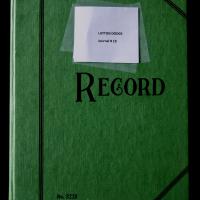 1965-66 Layton Dodge scorebook #18 hockey leagues