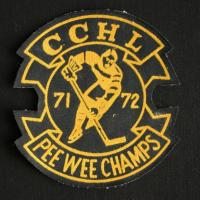 1971-72 CCHL PeeWee championship crest